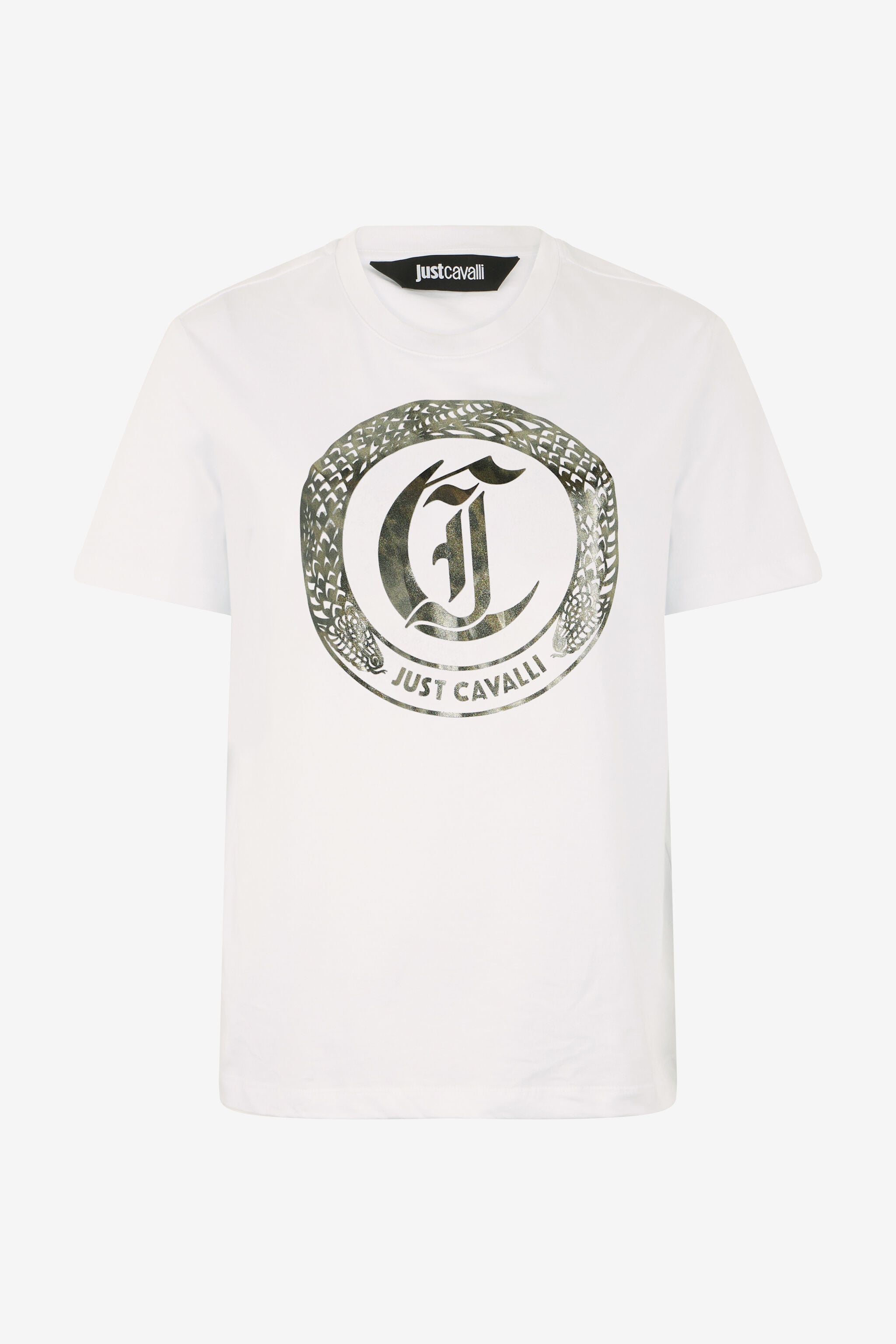 JC T-Shirt With JC Monogram JC T-Shirt With JC Monogram WHITE UFT131-UF185
