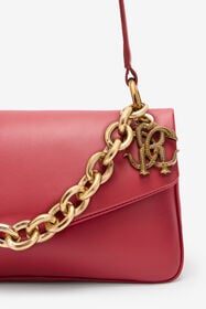 RC Shoulder Bag With Chain And Charm Red VKB015-PNE02