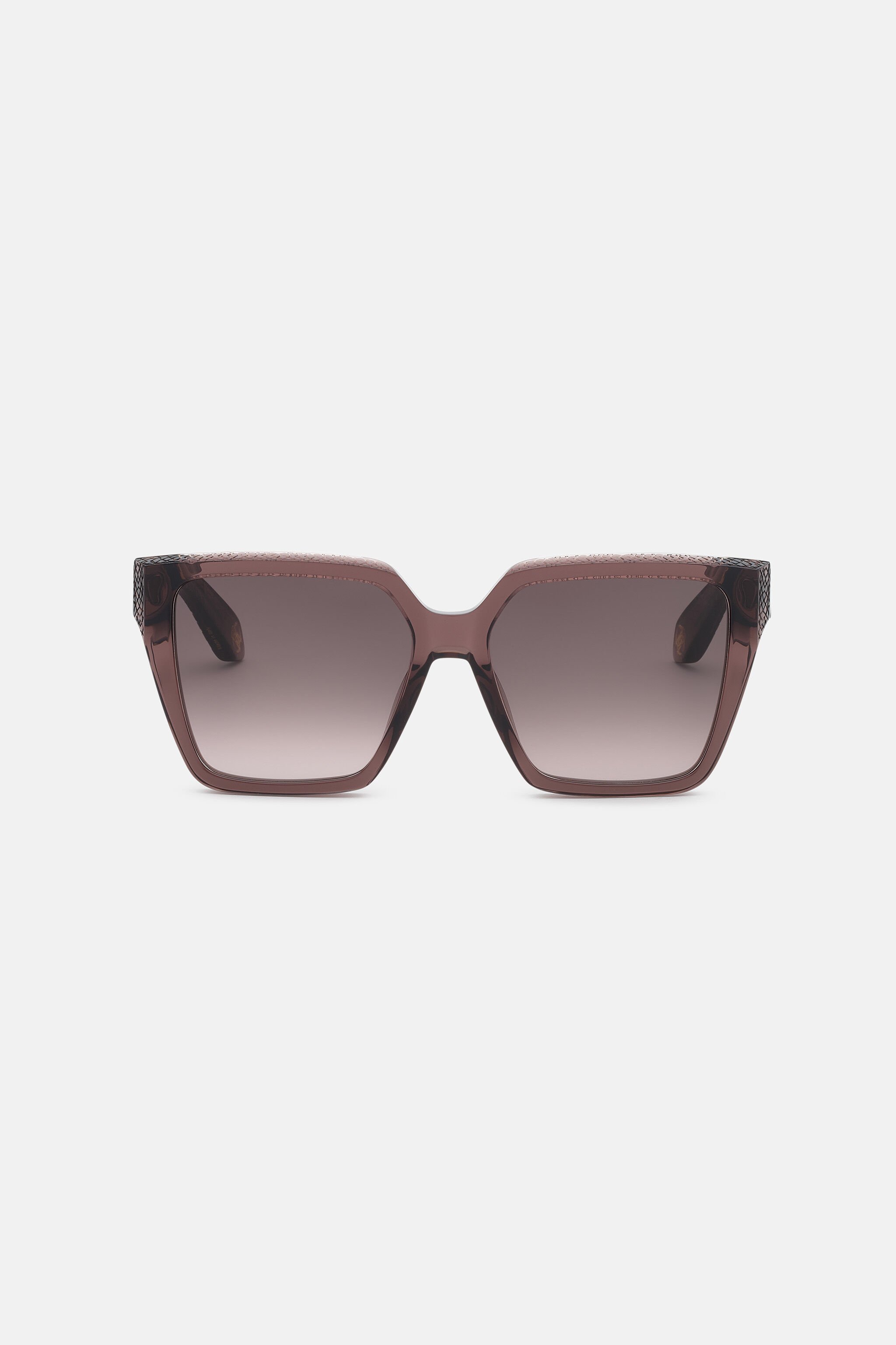 RC Wide and femenine sunglasses SHINY TRANSP.BROWN VALD10-ID248