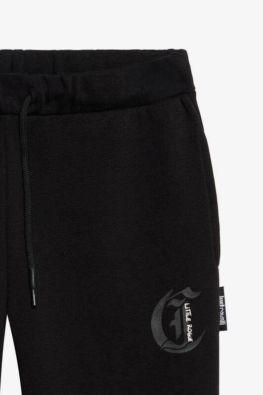 JC Ensemble hoodie noir et jogging BLACK XFT66A-CF013