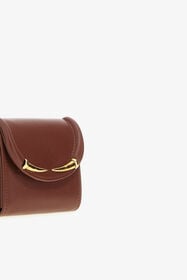 RC Card Case with Fang Clasp Brown TKA003-PZ078