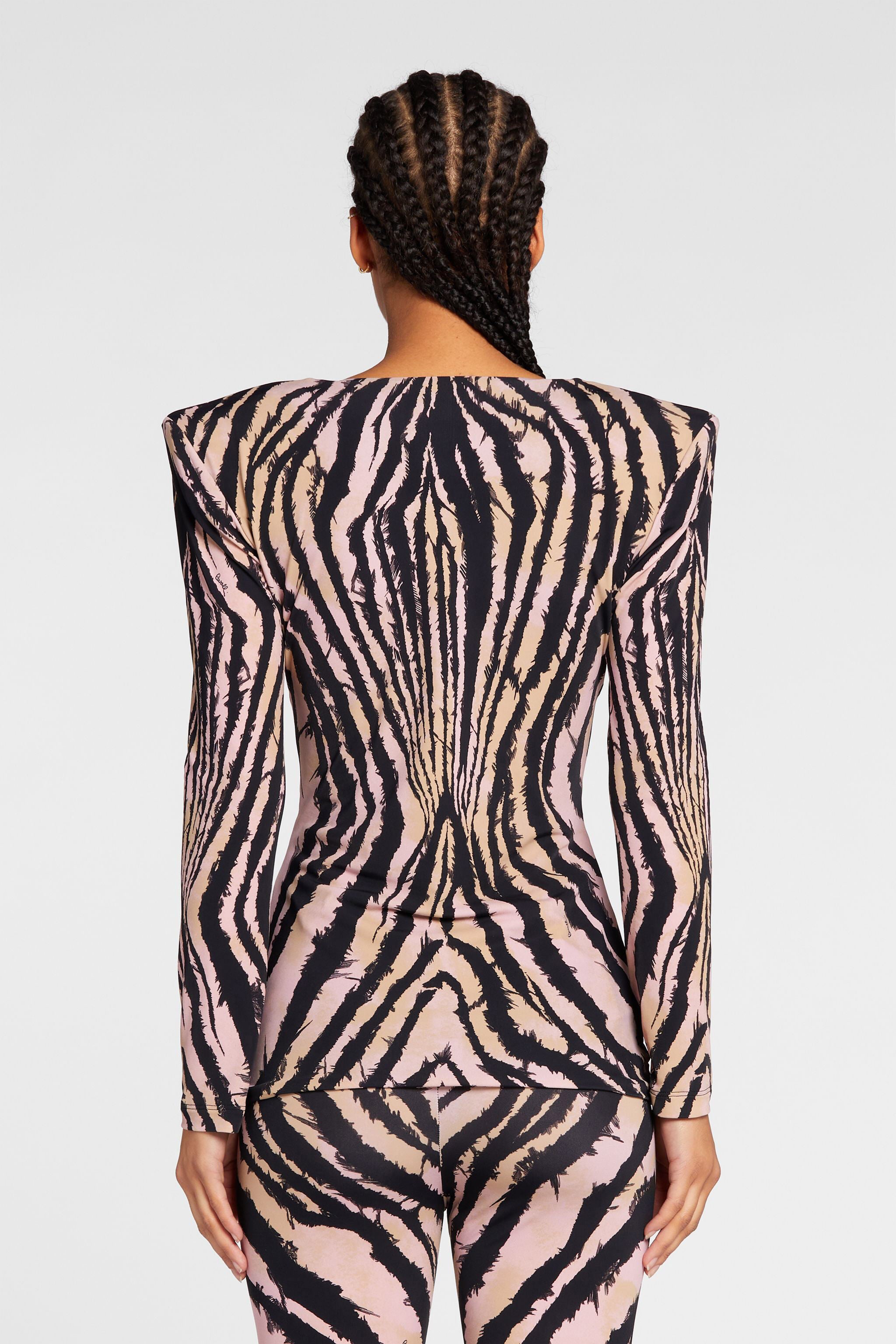 RC Freedom-Print Top RC Freedom-Print Top Schwarz/Rosa OKT604-LNC80