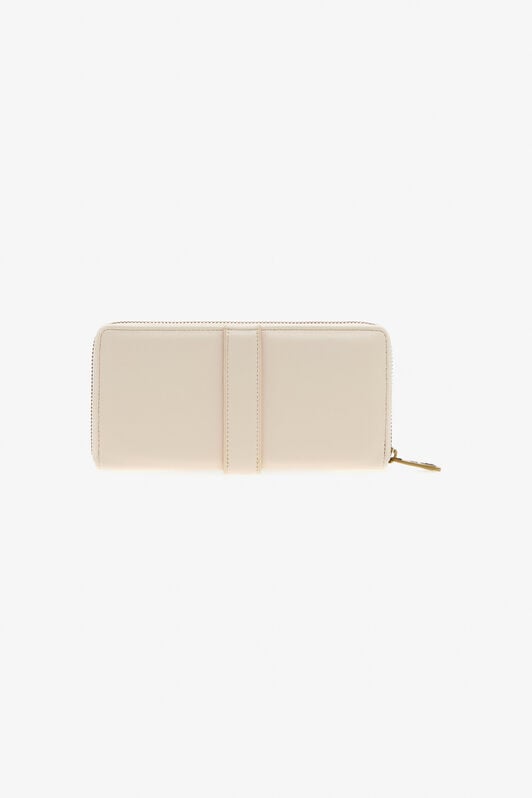 JC Just Cavalli Zip Wallet JC Just Cavalli Zip Wallet Ivory TFP036-TF495