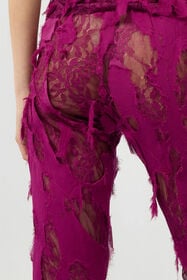 RC Pantalón con encaje de efecto destroyed CYCLAMEN XWT206-GG010