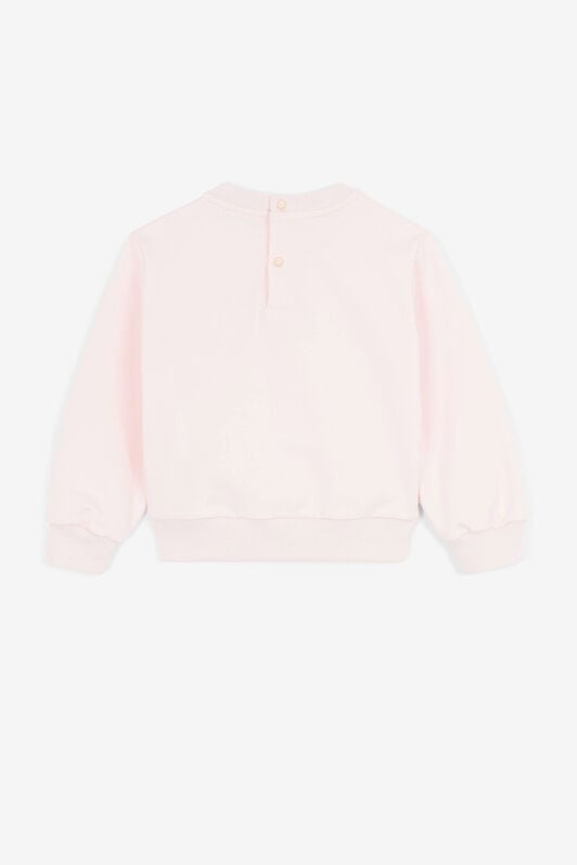 JU Crab-print sweatshirt JU Crab-print sweatshirt Pink QJT940-CF050