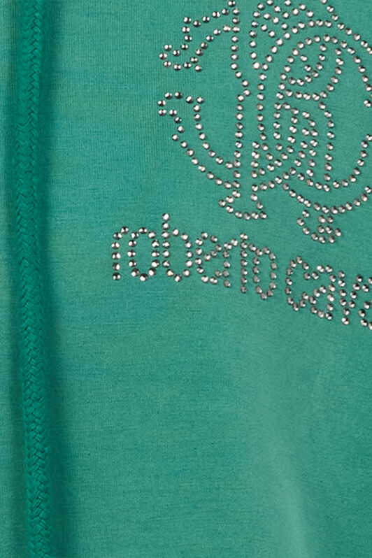 RC Green Hoodie Sweatshirt with RC Monogram Logo RC Green Hoodie Sweatshirt with RC Monogram Logo GREEN POT69C-CF054