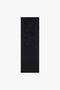 RC Wool Blend Scarf with Logo Workmanship RC Wool Blend Scarf with Logo Workmanship Black TALR40-IR057