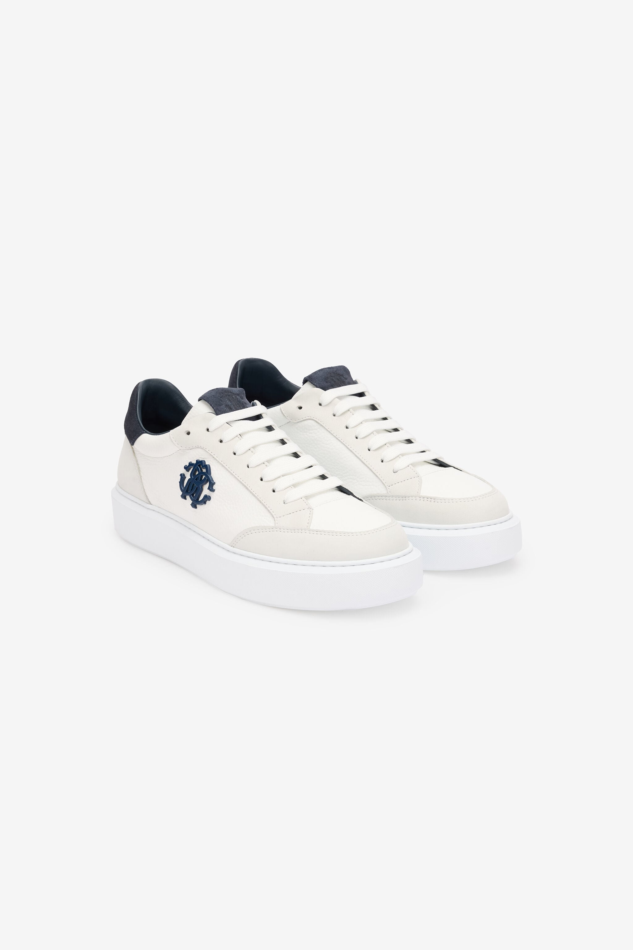RC Sneakers Avec Monogramme RC WHITE/BLUE POS00F-PZ085