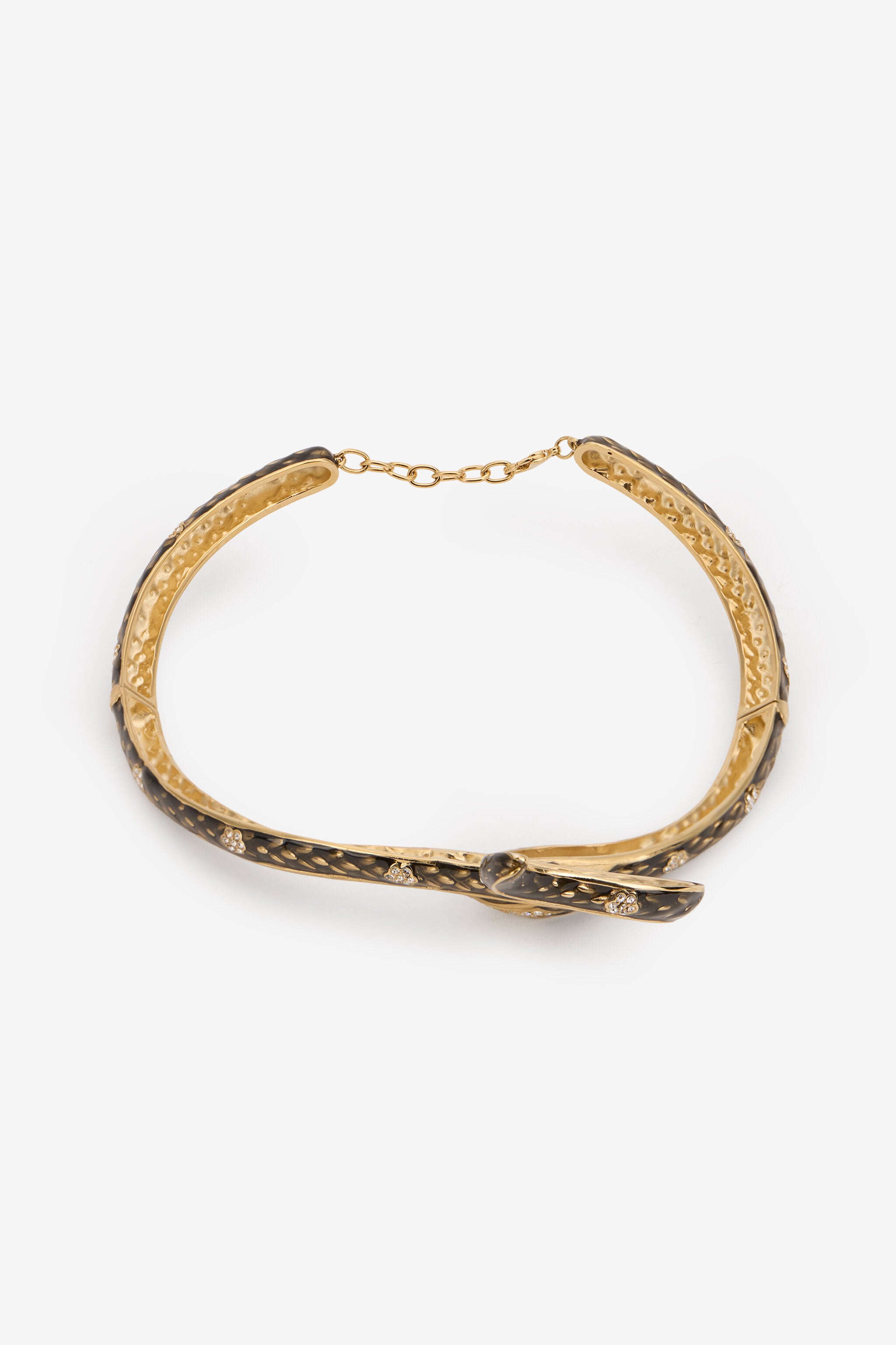 RC Collar Serpentine  BLACK/GOLD XWG017-AM011