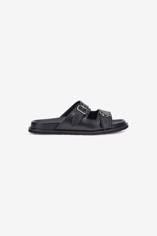 RC Flat sandals RC Flat sandals Black SRS064-PZA12