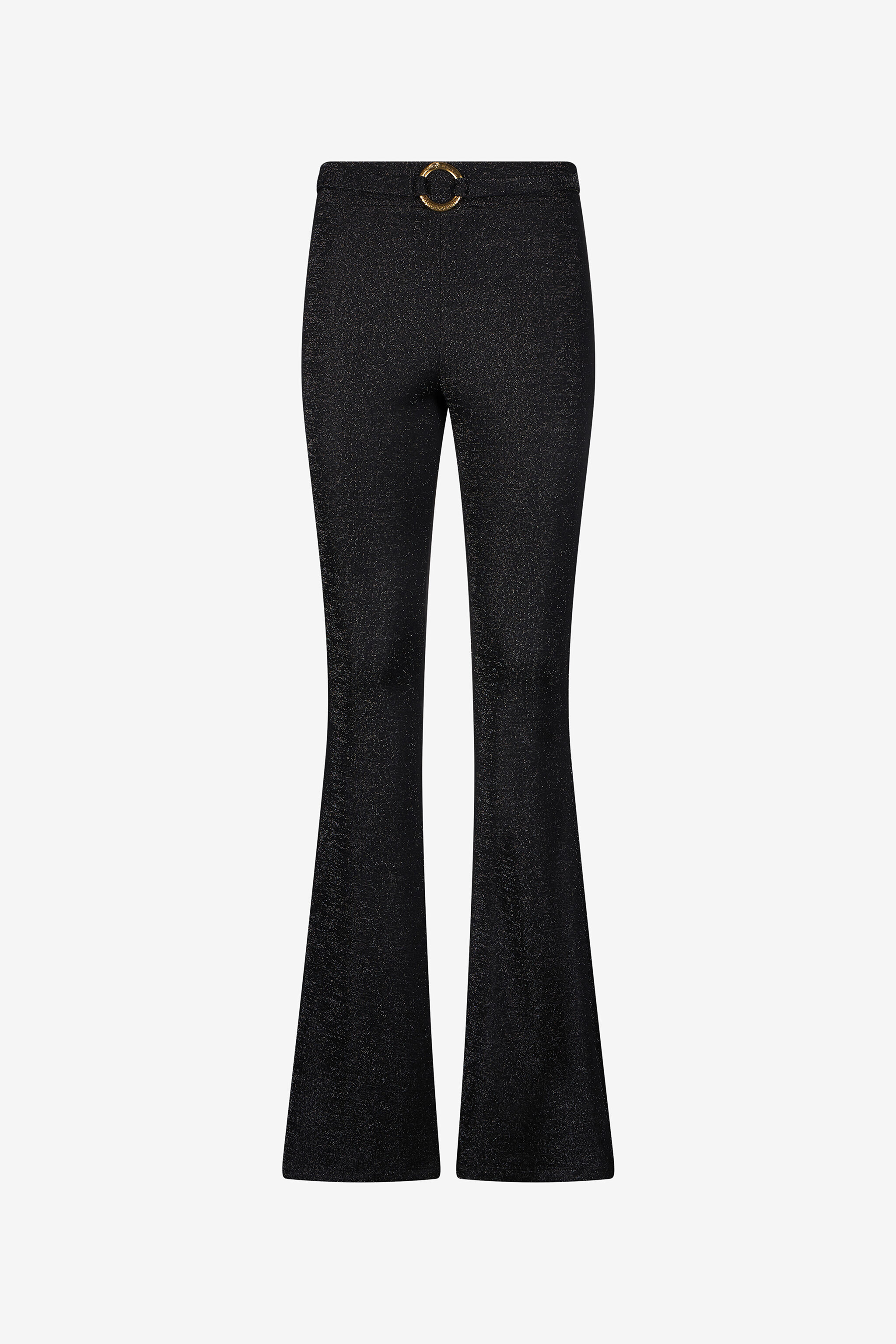 JC Black Trousers With Snake Buckle JC Black Trousers With Snake Buckle BLACK VFS013-VF271