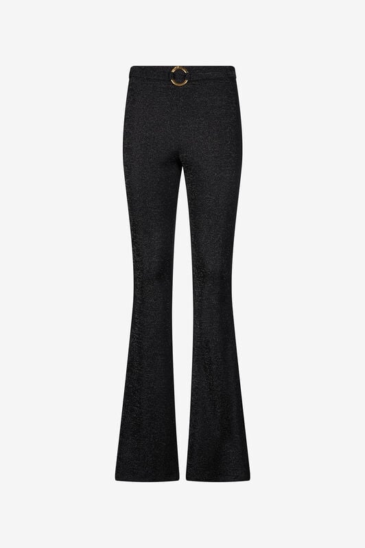 JC Black Trousers With Snake Buckle JC Black Trousers With Snake Buckle BLACK VFS013-VF271