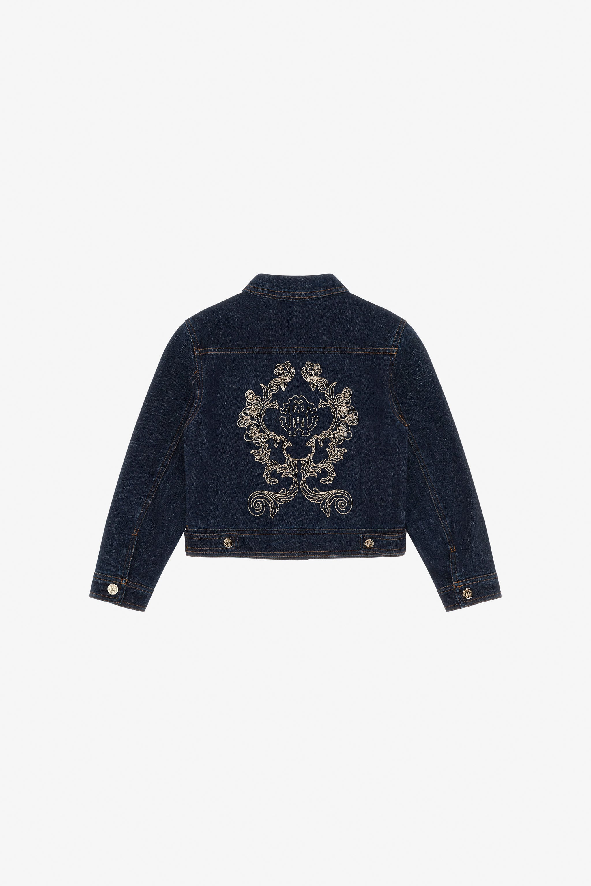 JU Veste en jean pour fille JU Veste en jean pour fille Bleu TJJ42A-DS015