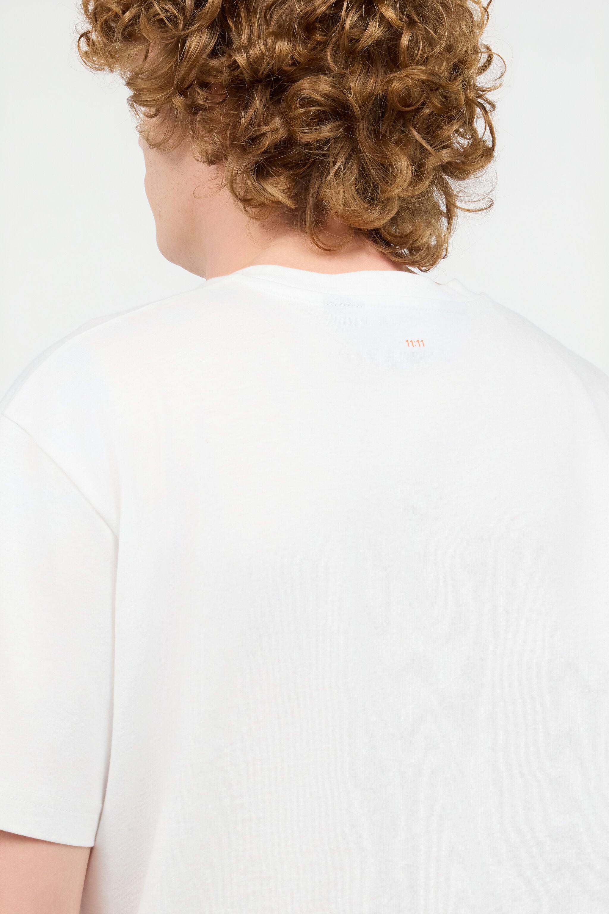 JC T-Shirt Con Stampa Frontale Logata JC T-Shirt Con Stampa Frontale Logata Bianco UFT062-UF082