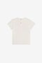 JU T-shirt con Ricamo Monogram RC JU T-shirt con Ricamo Monogram RC MILKY WHITE TJT607-JD001