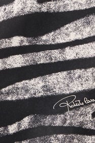 RC Foulard In Seta Stampa Zebra Nero/Bianco UALR04-IR104