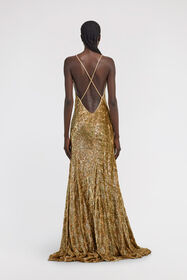 RC Gold Slip Dress RC Gold Slip Dress Gold TKR109-FY036