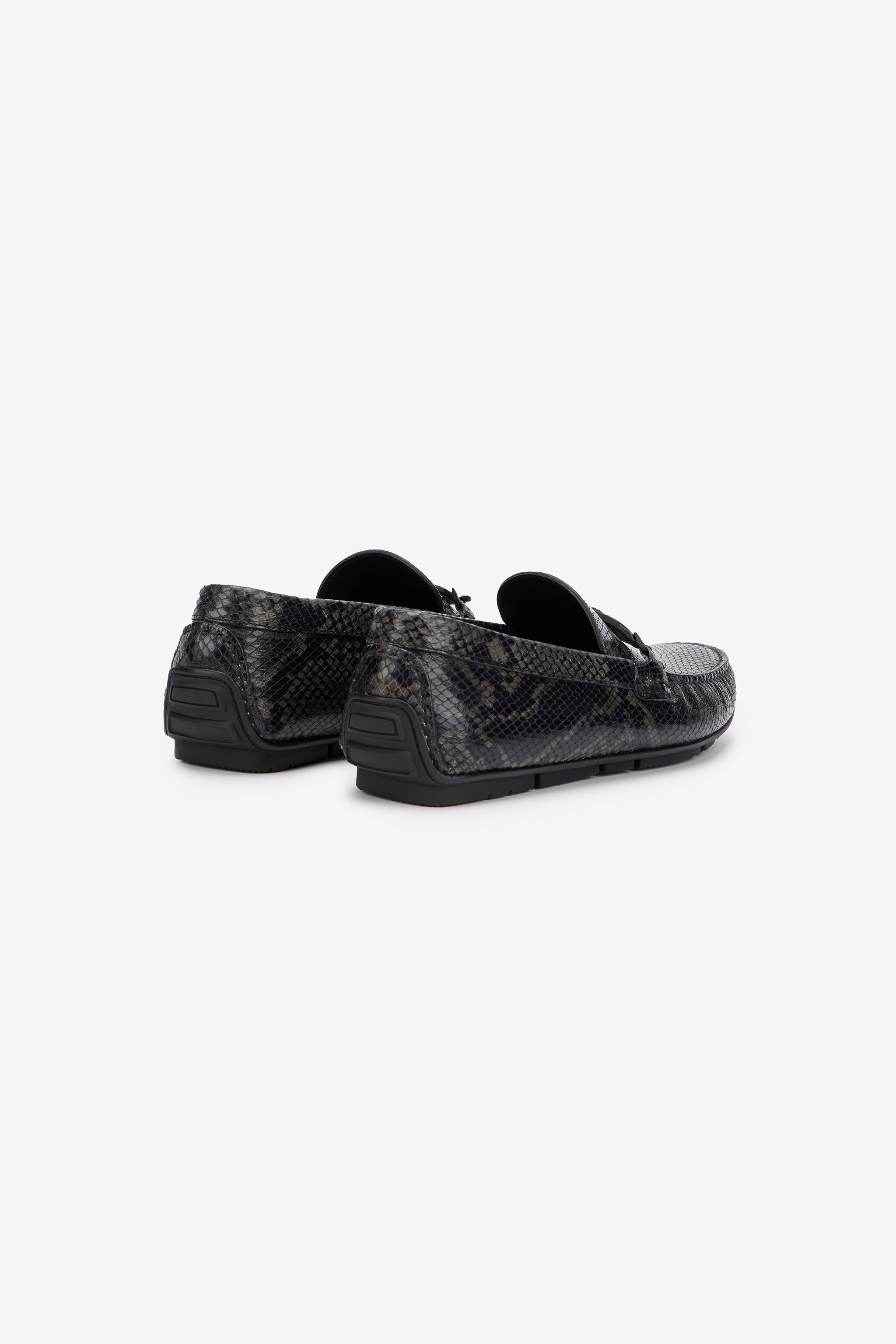 RC Mocassin à Imprimé Python RC Mocassin à Imprimé Python PITONE ANTRACITE TRS034-PZ181