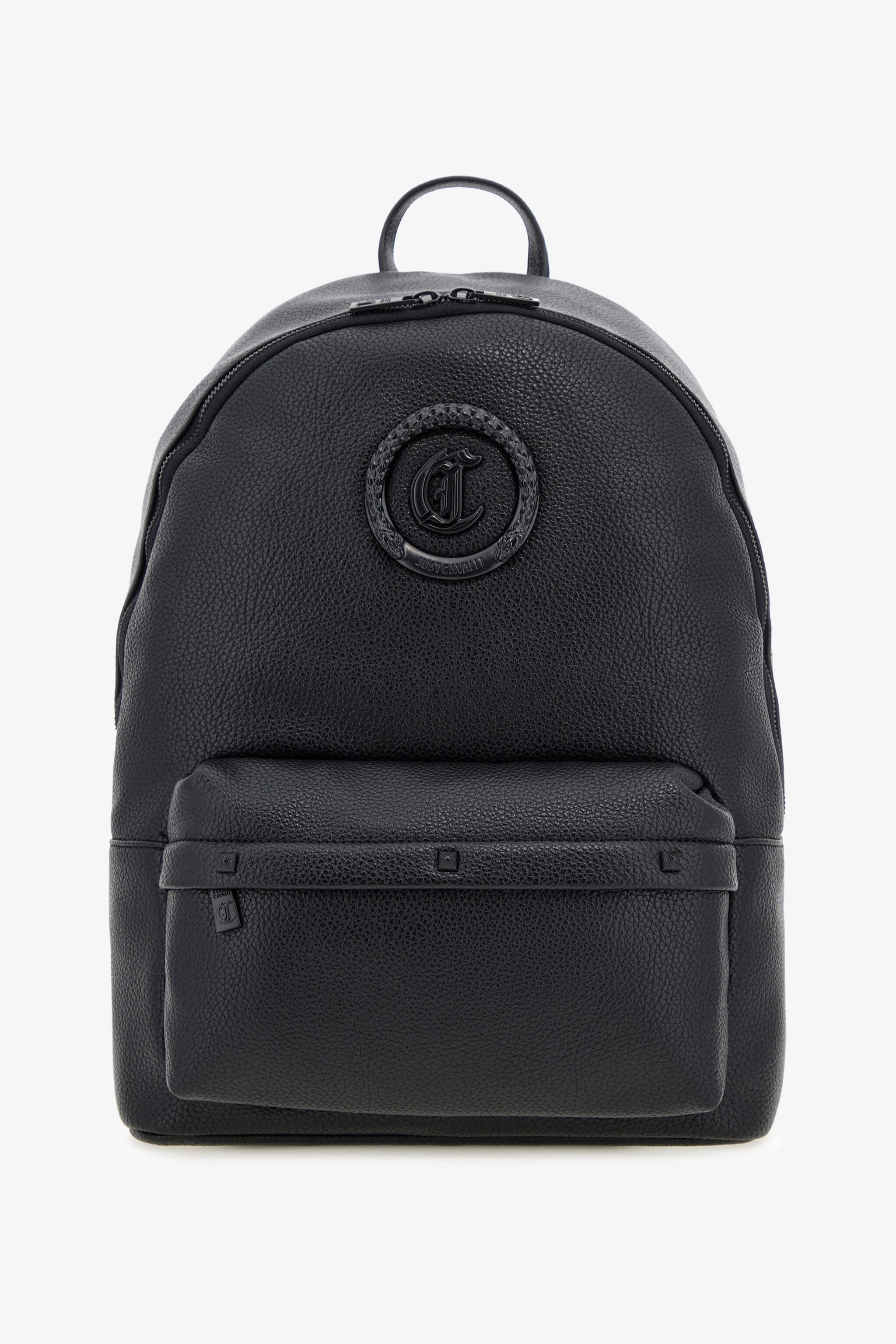 JC Just Cavalli Backpack JC Just Cavalli Backpack Black TFB023-TF293