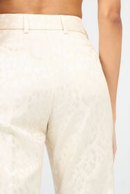 RC Ivory Trousers With Jaguar Motif IVORY XQT207-TJ033