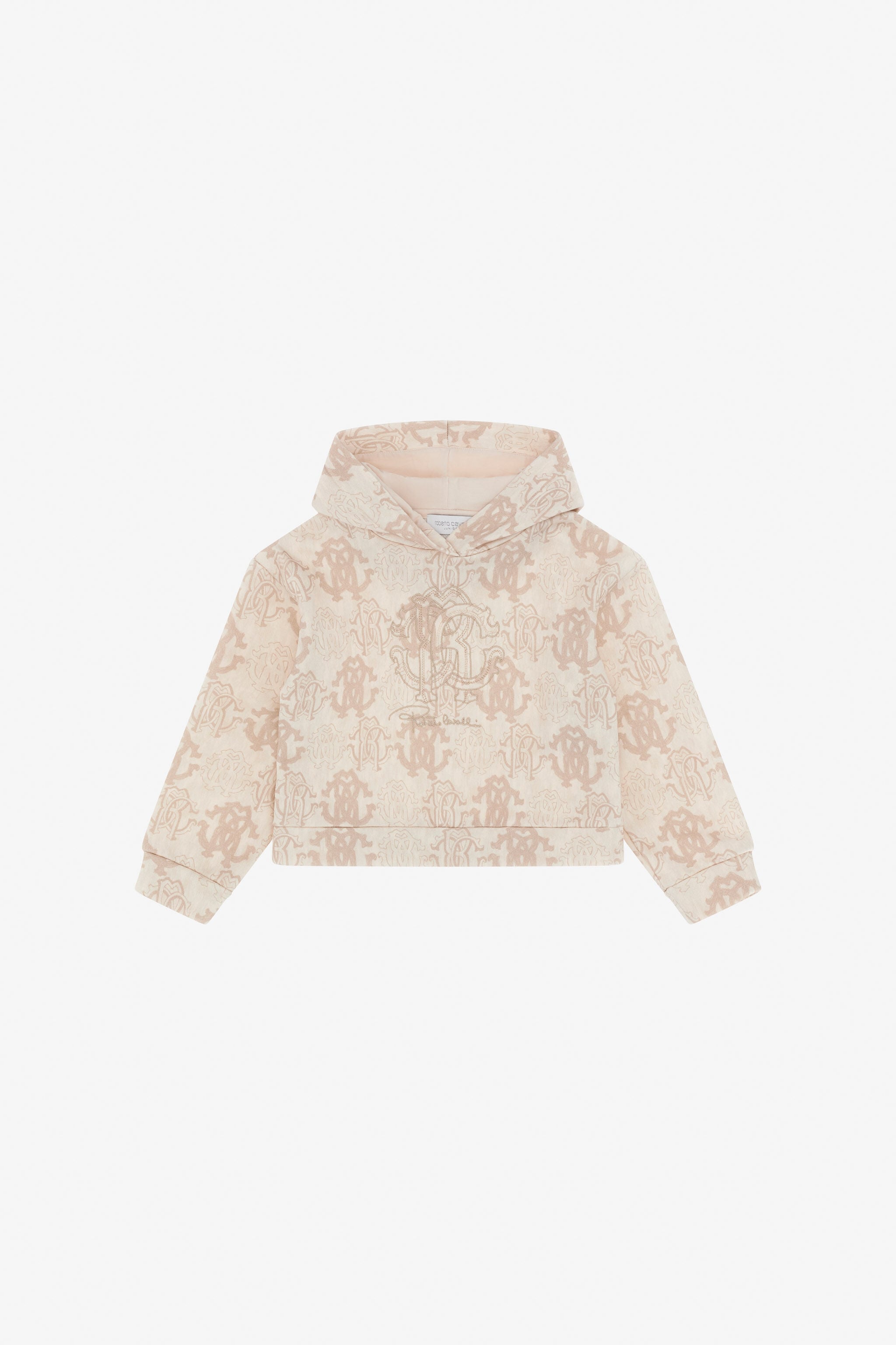 JU Sweatshirt With All-Over RC Monogram Light brown TJT68A-5OM07