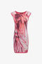 RC Minikleid mit Plumange-Druck RC Minikleid mit Plumange-Druck Fuchsia SWM103-MI150