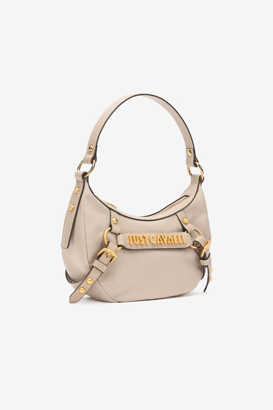 JC Hobo Bag With Straps And Logo Light Brown UFB095-UF464