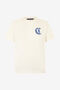 JC Weißes T-Shirt Mit Logo JC Weißes T-Shirt Mit Logo OFF WHITE WFT094-WF124
