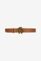 RC Leather belt with Monogram Mirror Snake RC Leather belt with Monogram Mirror Snake Brown SKC008-PZC18