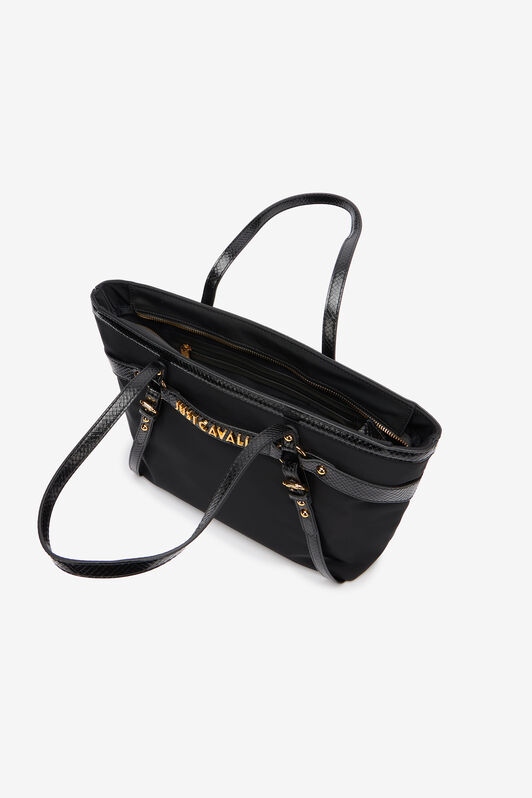 JC Shopper Bag With Straps JC Shopper Bag With Straps BLACK UFB097-UF466