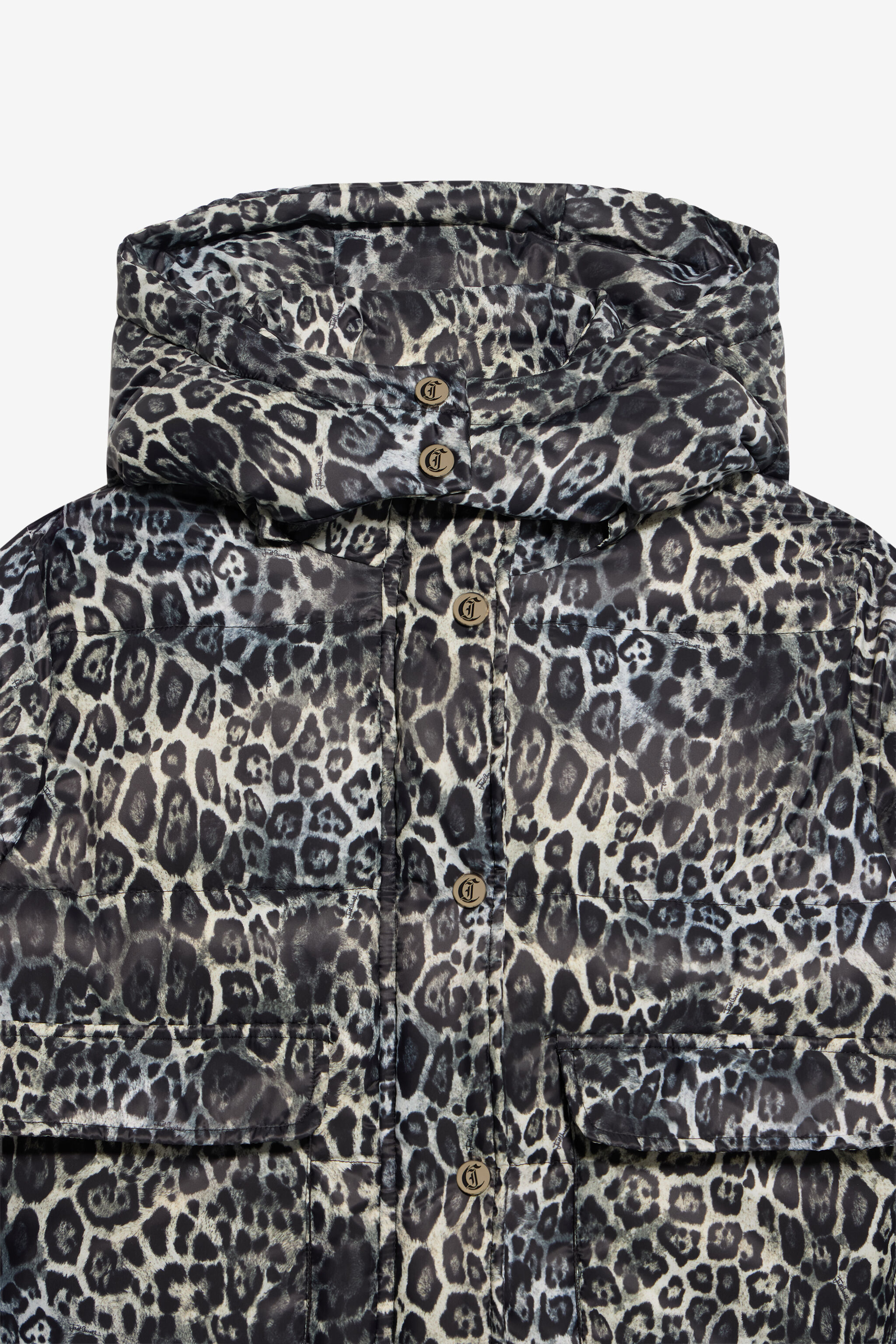 JC Leopard Print Puffer Jacket JC Leopard Print Puffer Jacket LEOPARD XFT80B-SB003