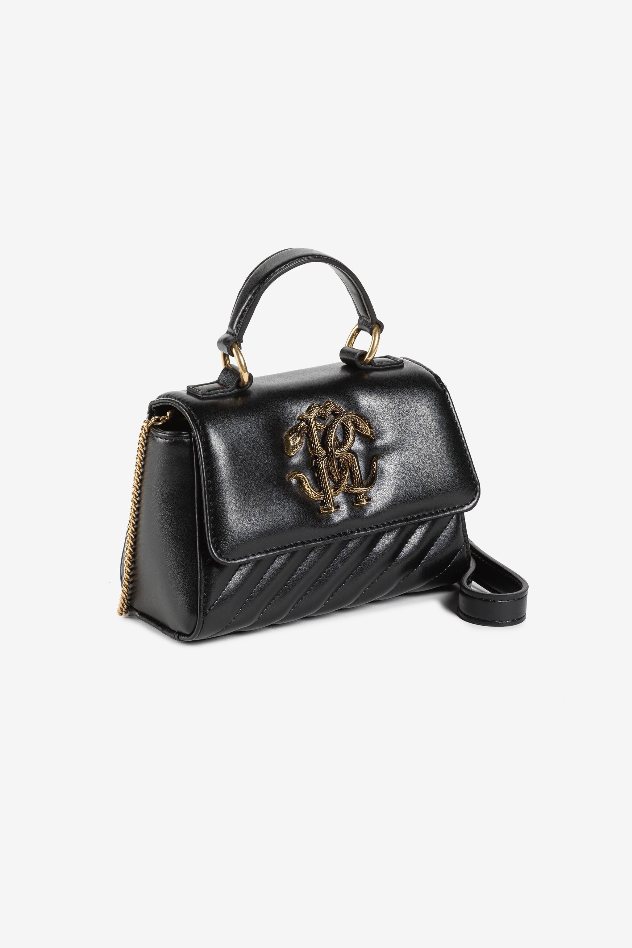 JU Mirror Snake Shoulder Bag JU Mirror Snake Shoulder Bag NERO 191101 PJB022-AB076
