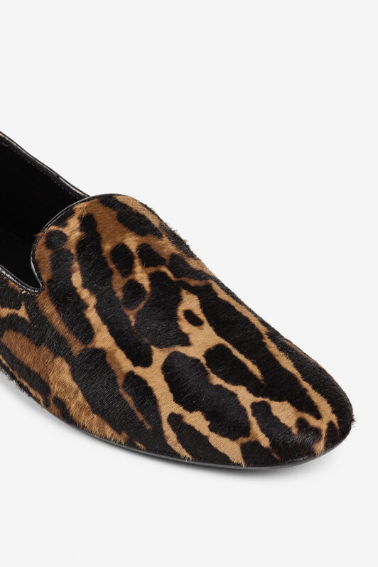 RC Mocasines con piel de becerro y estampado Ocelot LEOPARD PKS001-ZW027