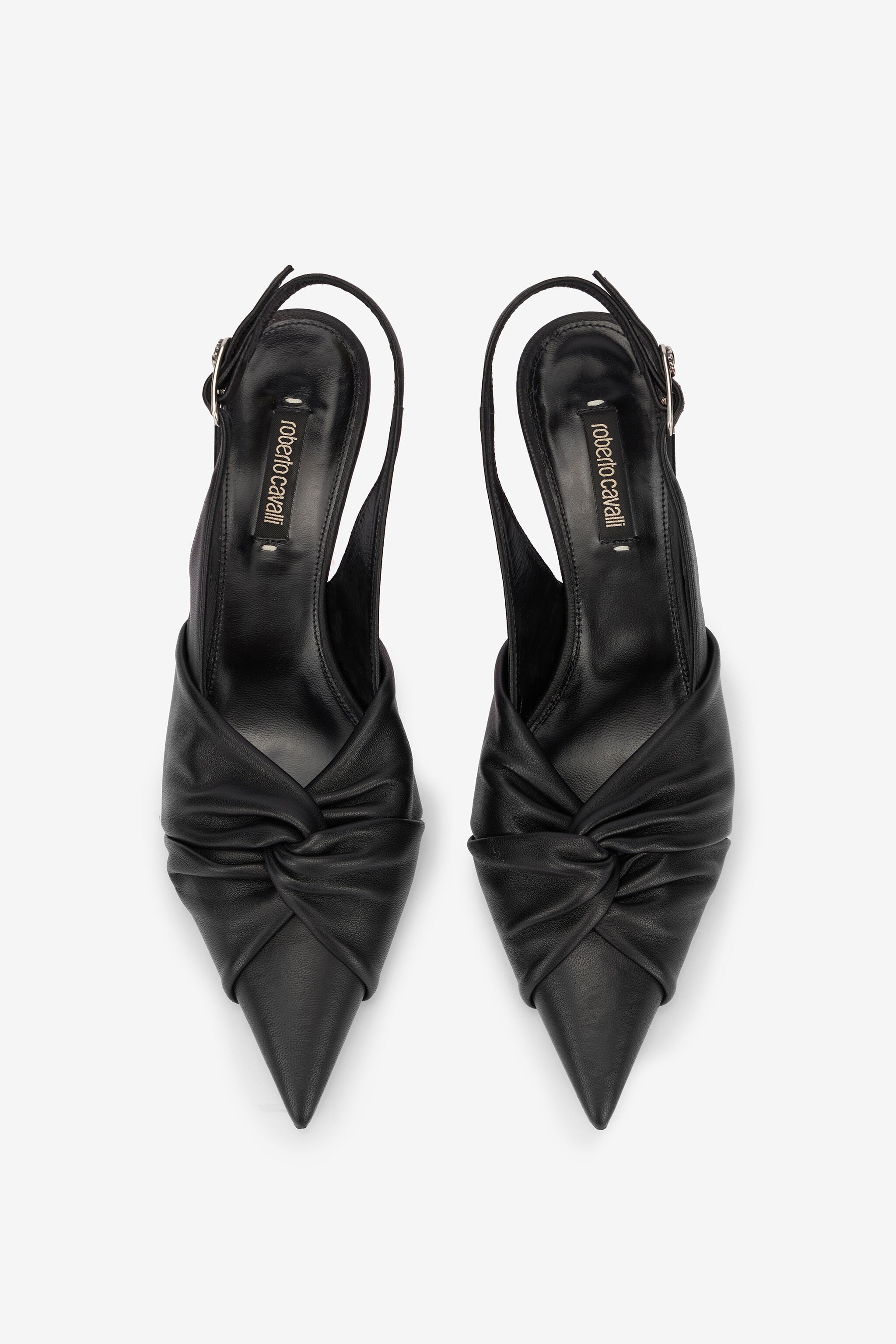 RC Slingbacks Aus Leder RC Slingbacks Aus Leder Schwarz UKS012-PN003