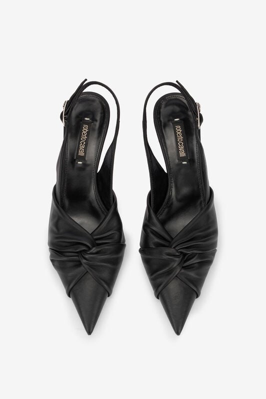 RC Slingbacks Aus Leder RC Slingbacks Aus Leder Schwarz UKS012-PN003