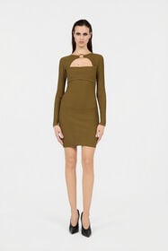JC Green Mini Dress VERDE 185 VFT254-VF401