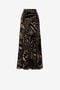 RC Leaf Velvet-Devoré Skirt RC Leaf Velvet-Devoré Skirt NERO/ORO PKT308-VL066