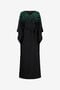 RC Robe Maxi en Soie avec Détail Orné RC Robe Maxi en Soie avec Détail Orné NERO/VERDE VWR179-SY001