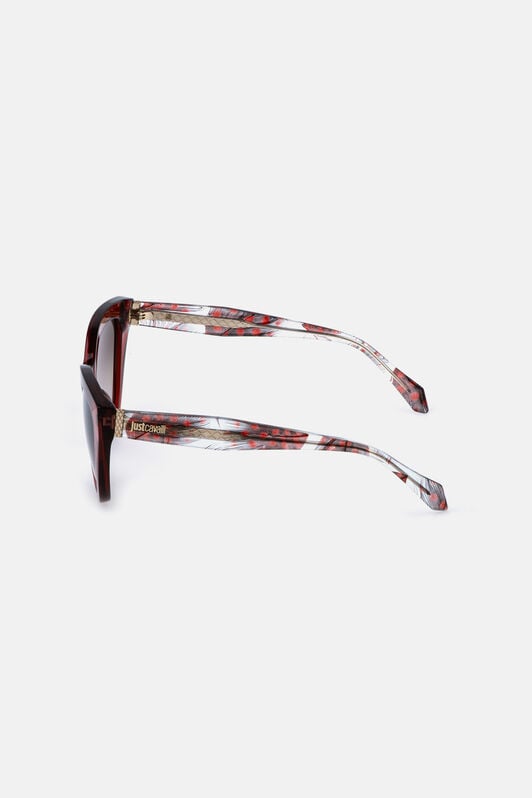 JC Feminine sunglasses SHINY TRANSP.BORDEAU VALD28-ID270