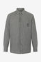 RC Chemise Grise en Coton avec Logo Brodé RC Chemise Grise en Coton avec Logo Brodé BLACK SOT70H-CH006