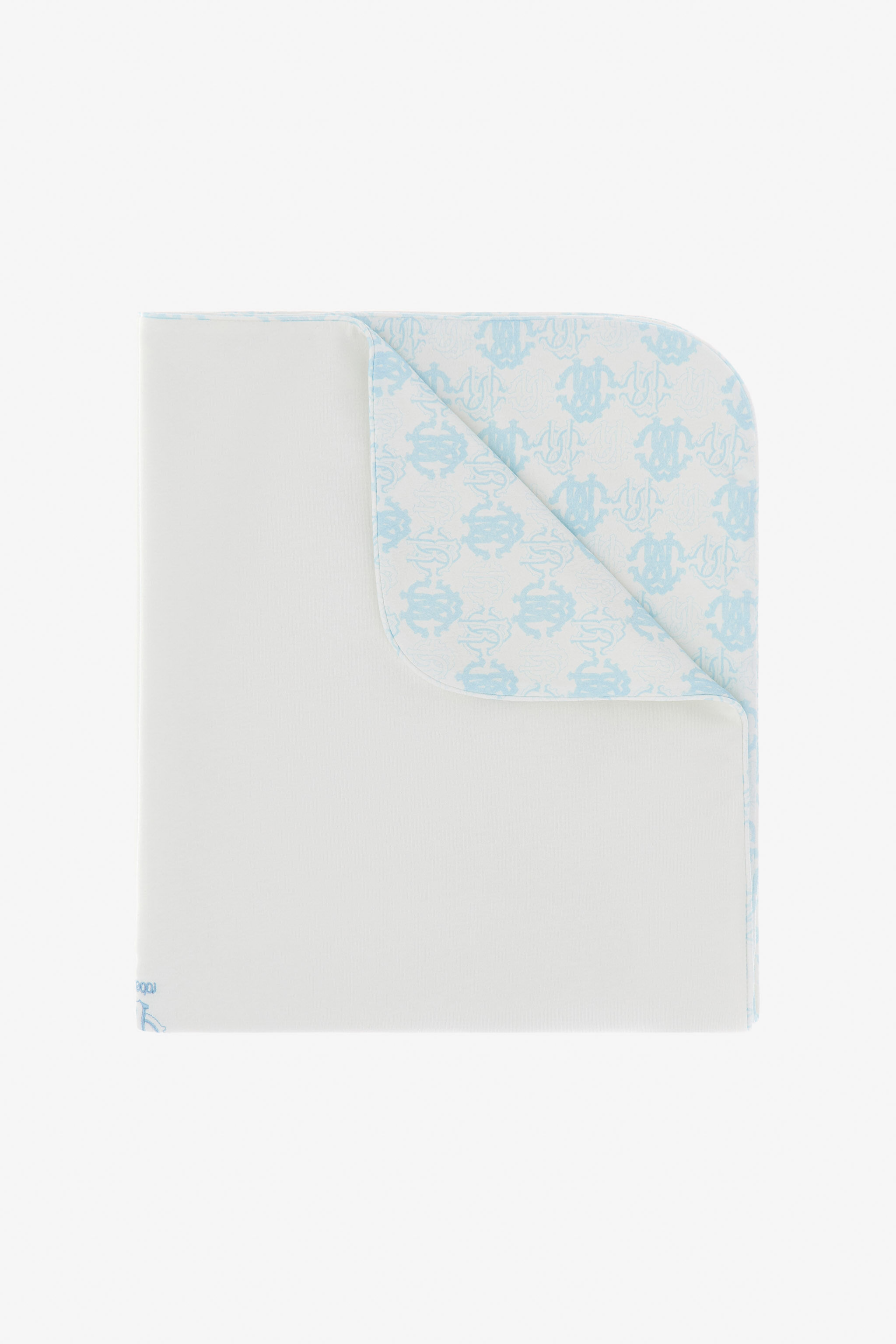 JU Coperta con Monogram RC JU Coperta con Monogram RC Azzurro TJT806-JD001