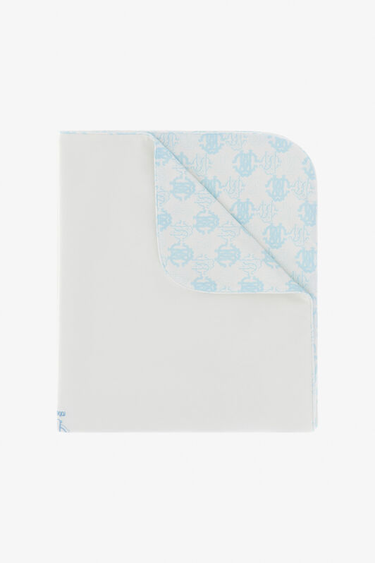 JU Coperta con Monogram RC JU Coperta con Monogram RC Azzurro TJT806-JD001