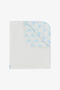 JU Blanket with RC Monogram JU Blanket with RC Monogram Light blue TJT806-JD001