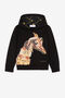 JU Giraffe-Print Hoodie JU Giraffe-Print Hoodie Black PJT919-CF050