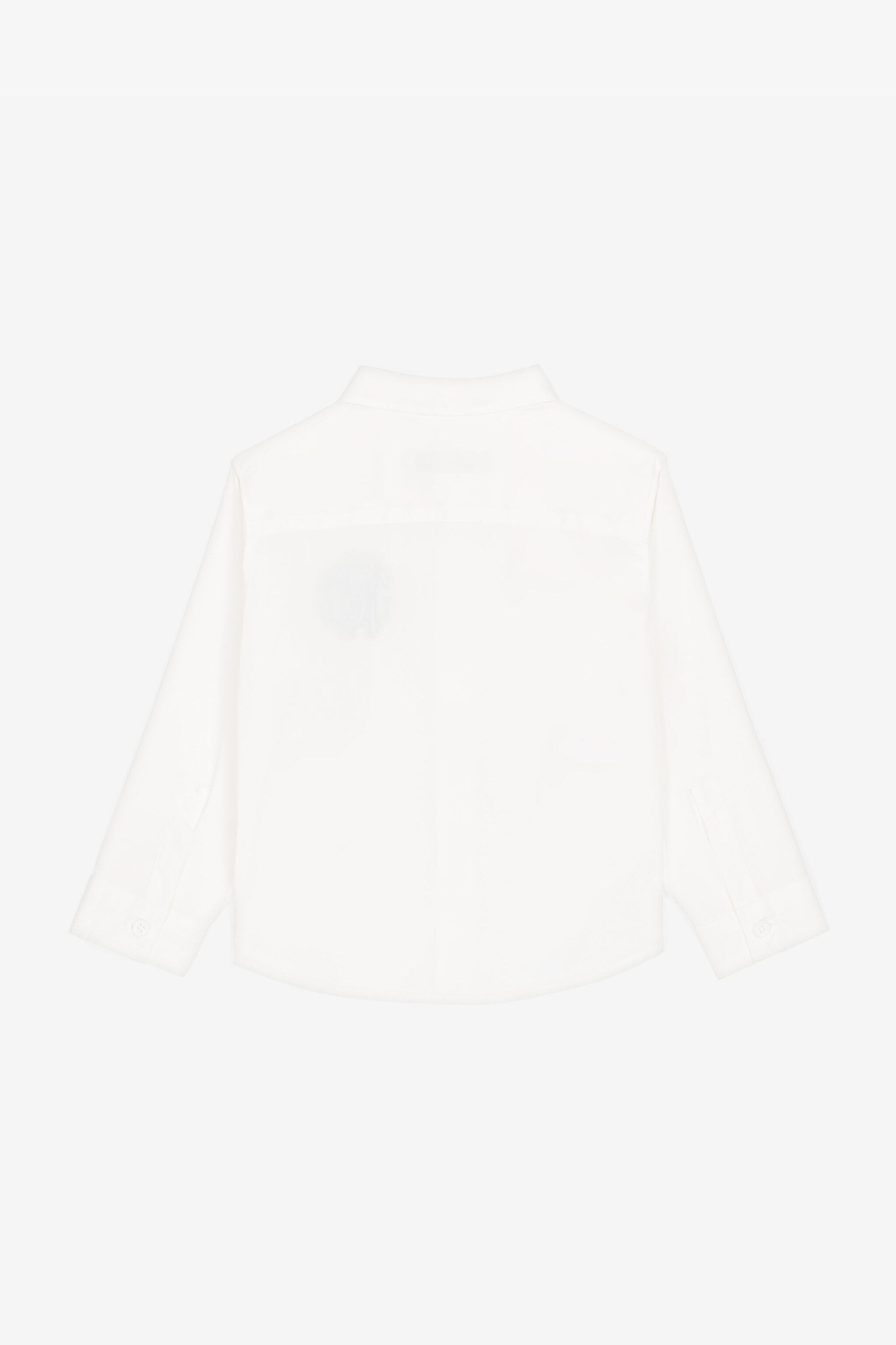 JU RC Monogram Cotton Shirt JU RC Monogram Cotton Shirt White RJT700-CH004