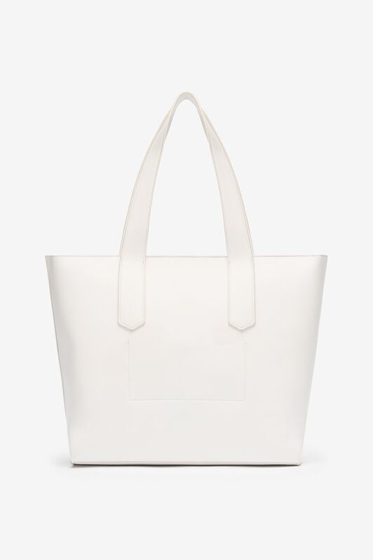 JC Tote Bag With Mirror Snake JC Tote Bag With Mirror Snake White UFB034-UF403