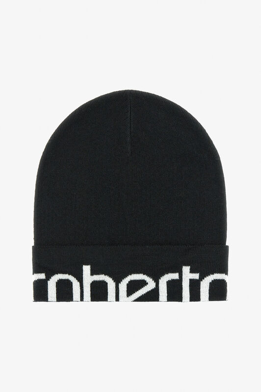 RC Wool Blend Beanie with Logo Black TALR12-IR029