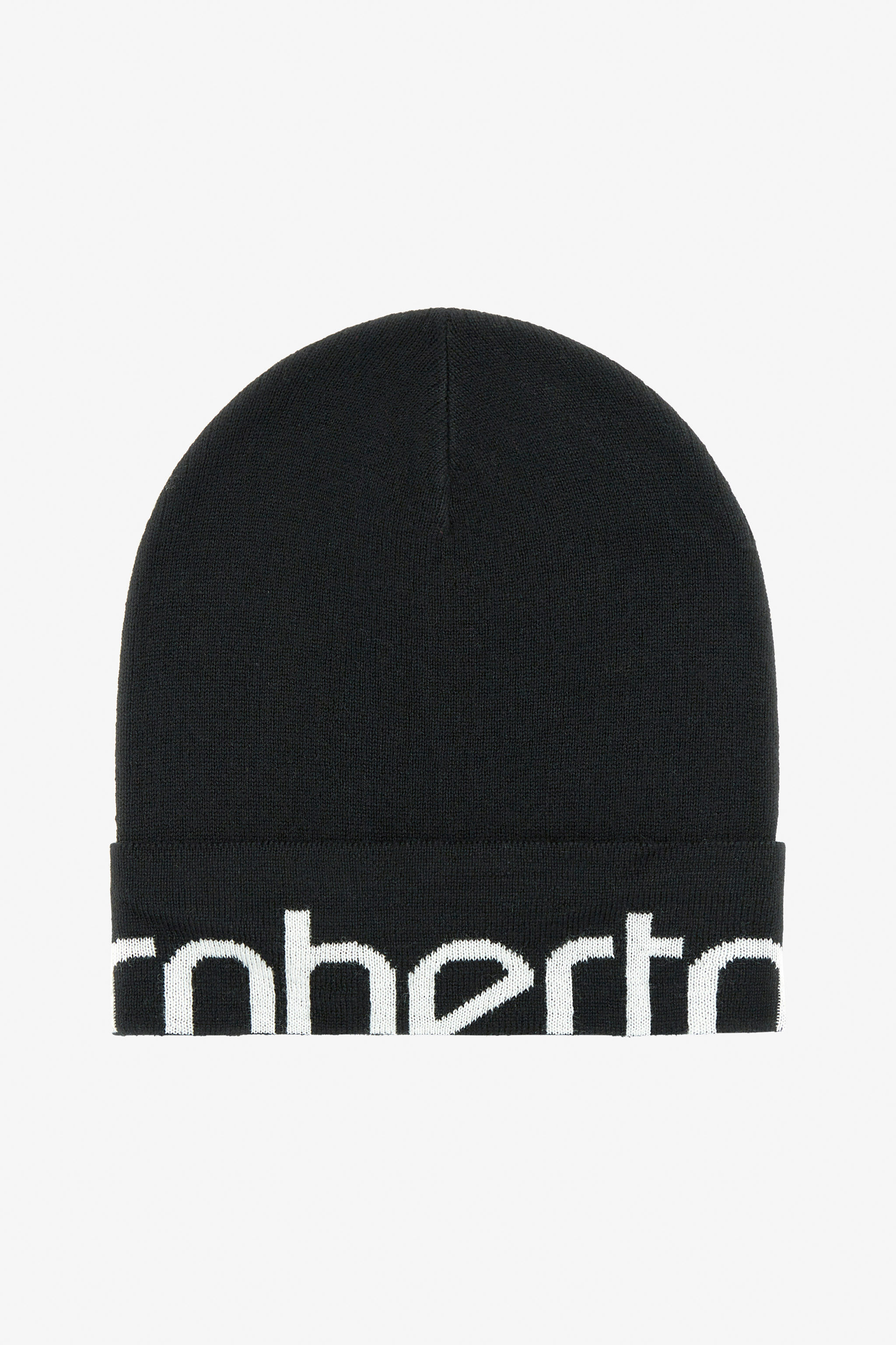 RC Wool Blend Beanie with Logo Black TALR12-IR029