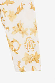 RC Pantaloni Stampa Gold Arabesque WHITE/GOLD TJT207-JFN37