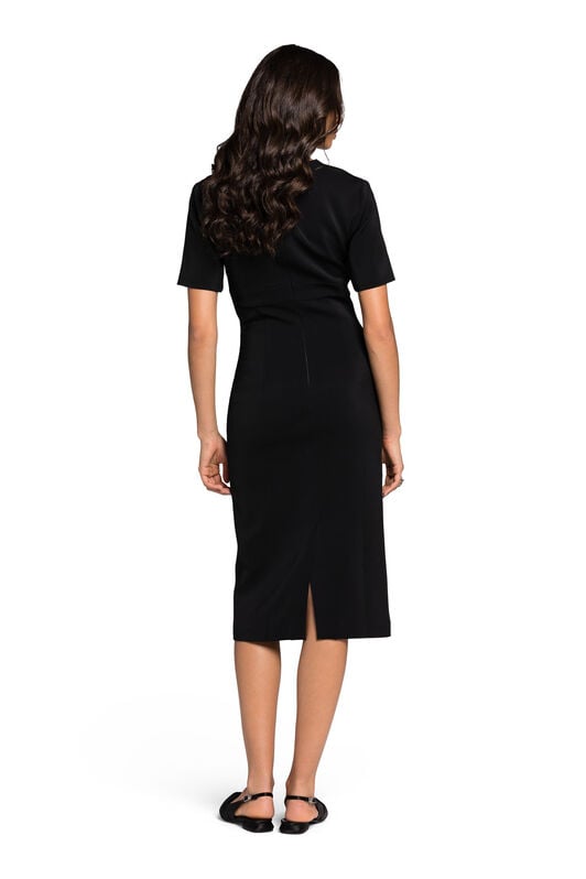 RC V-Neck Dress RC V-Neck Dress Schwarz KOT10A-KZ001